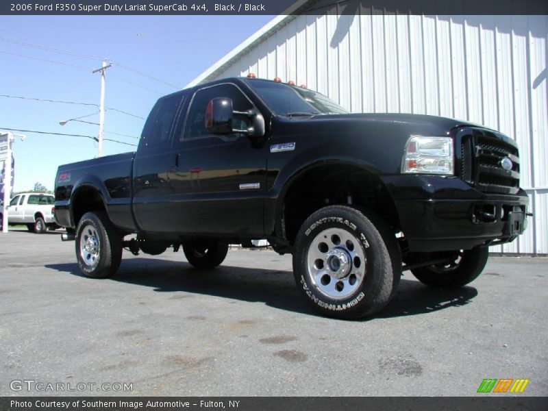 Black / Black 2006 Ford F350 Super Duty Lariat SuperCab 4x4