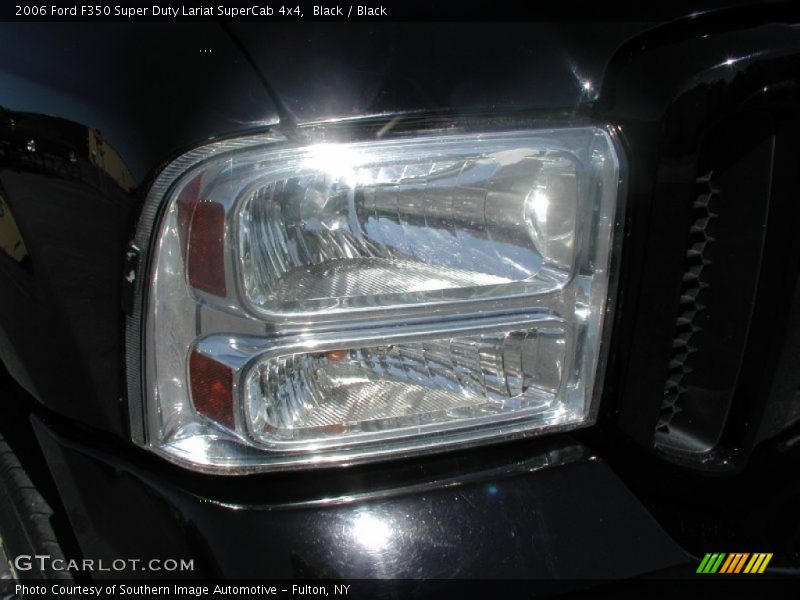 Black / Black 2006 Ford F350 Super Duty Lariat SuperCab 4x4
