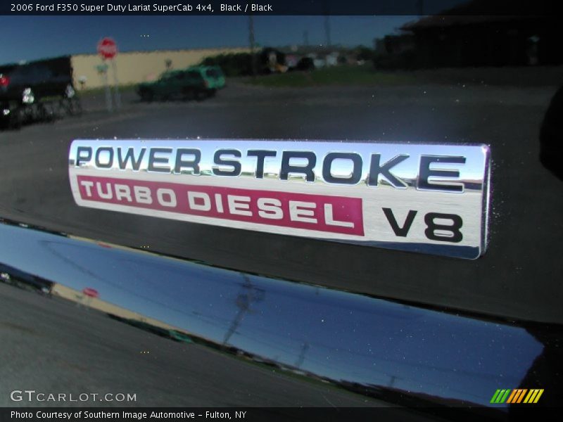 Black / Black 2006 Ford F350 Super Duty Lariat SuperCab 4x4