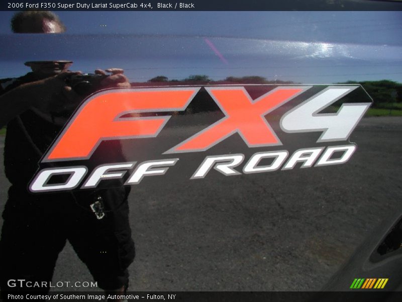 Black / Black 2006 Ford F350 Super Duty Lariat SuperCab 4x4