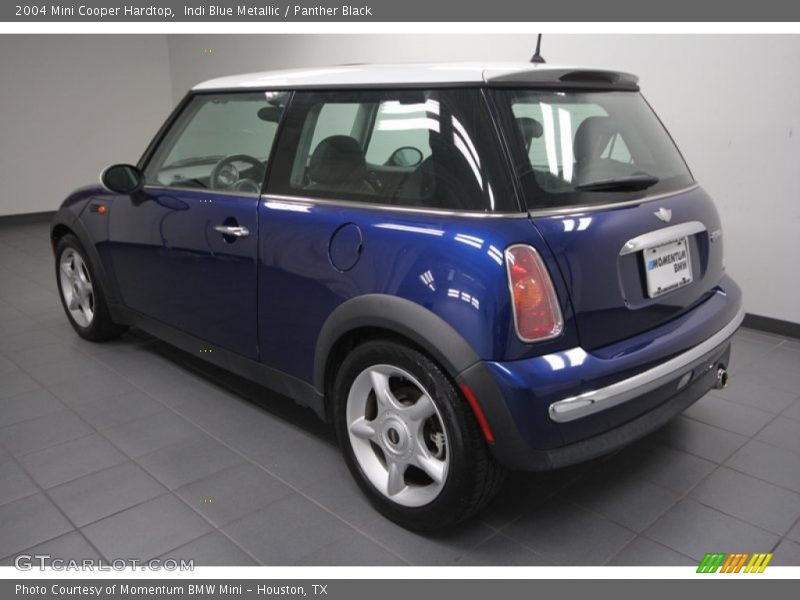 Indi Blue Metallic / Panther Black 2004 Mini Cooper Hardtop