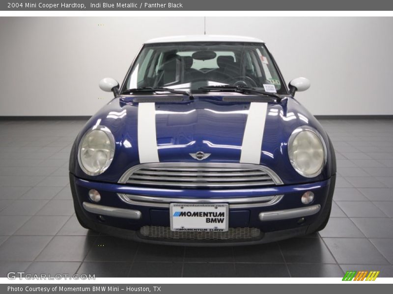 Indi Blue Metallic / Panther Black 2004 Mini Cooper Hardtop