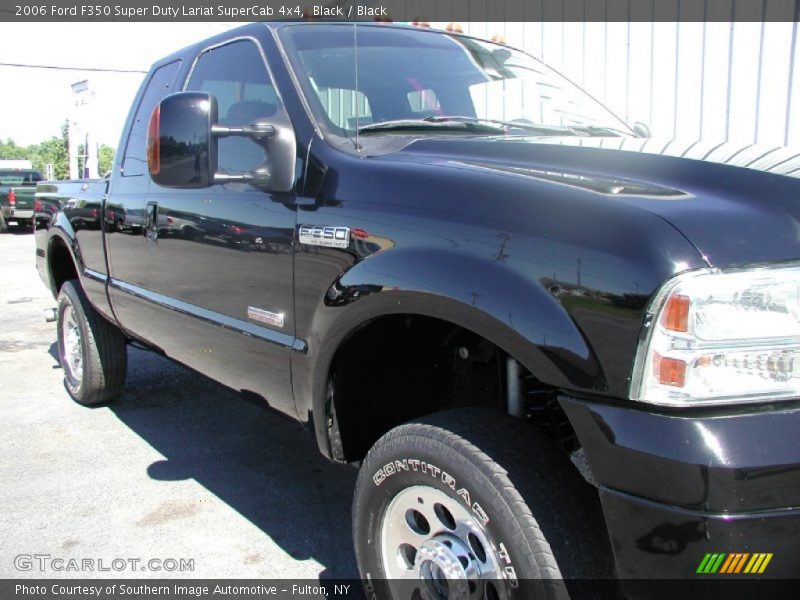 Black / Black 2006 Ford F350 Super Duty Lariat SuperCab 4x4