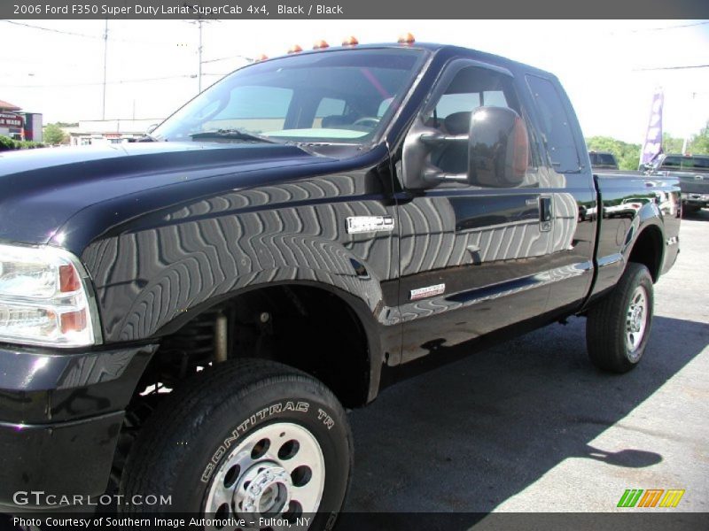 Black / Black 2006 Ford F350 Super Duty Lariat SuperCab 4x4