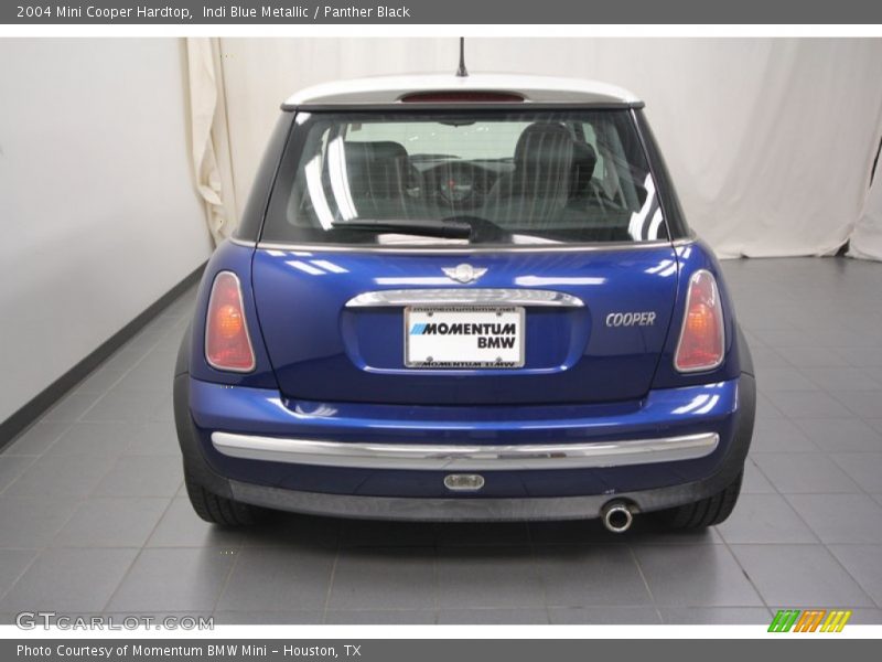 Indi Blue Metallic / Panther Black 2004 Mini Cooper Hardtop