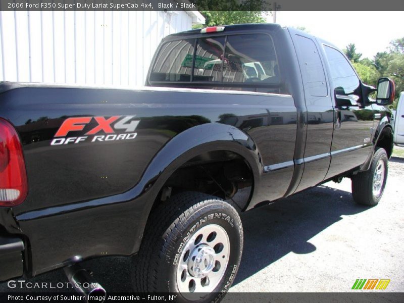 Black / Black 2006 Ford F350 Super Duty Lariat SuperCab 4x4