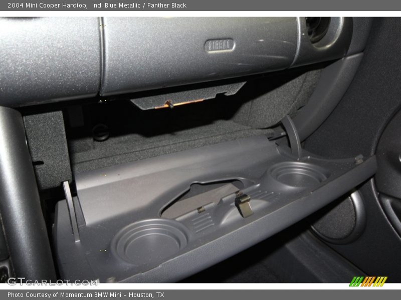 Indi Blue Metallic / Panther Black 2004 Mini Cooper Hardtop