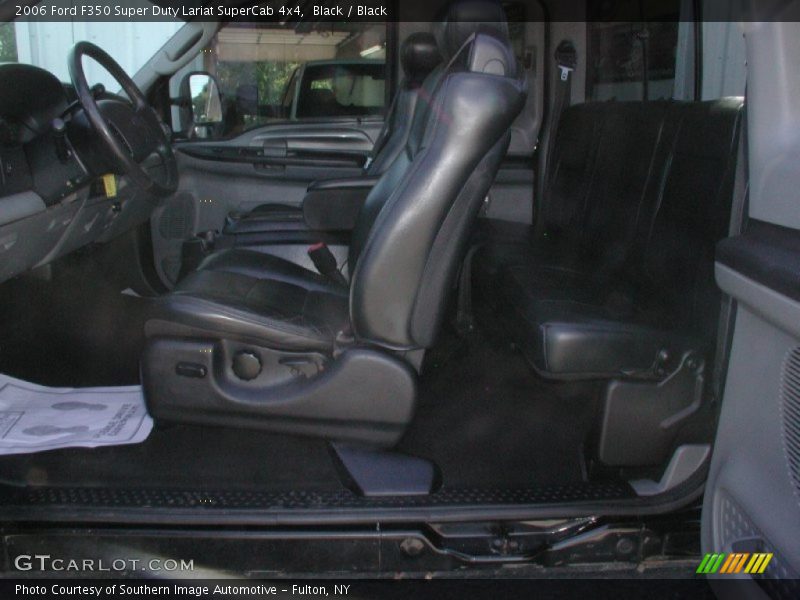 Black / Black 2006 Ford F350 Super Duty Lariat SuperCab 4x4