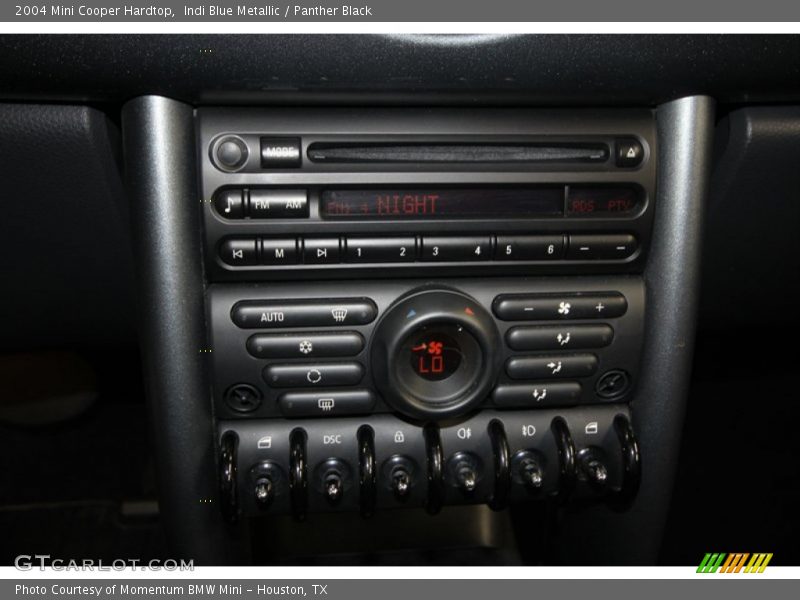 Indi Blue Metallic / Panther Black 2004 Mini Cooper Hardtop