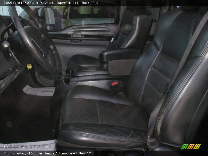 Black / Black 2006 Ford F350 Super Duty Lariat SuperCab 4x4
