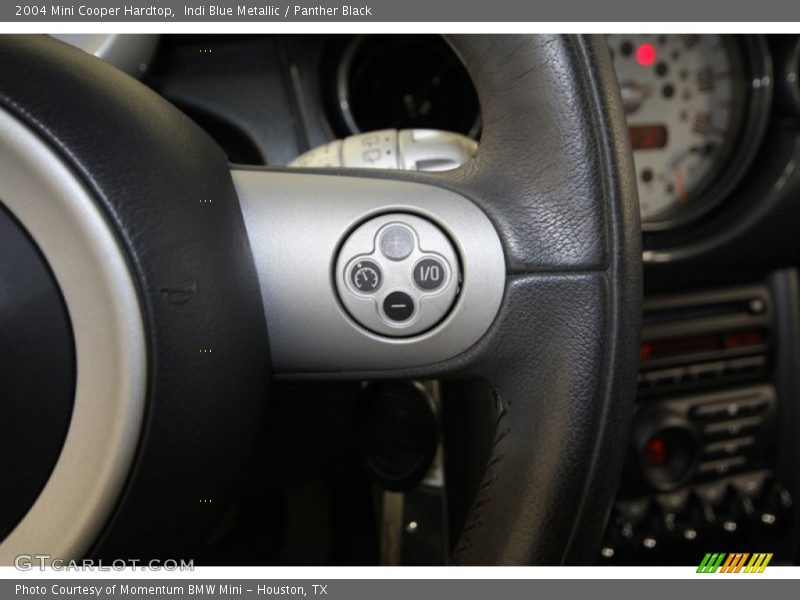 Indi Blue Metallic / Panther Black 2004 Mini Cooper Hardtop