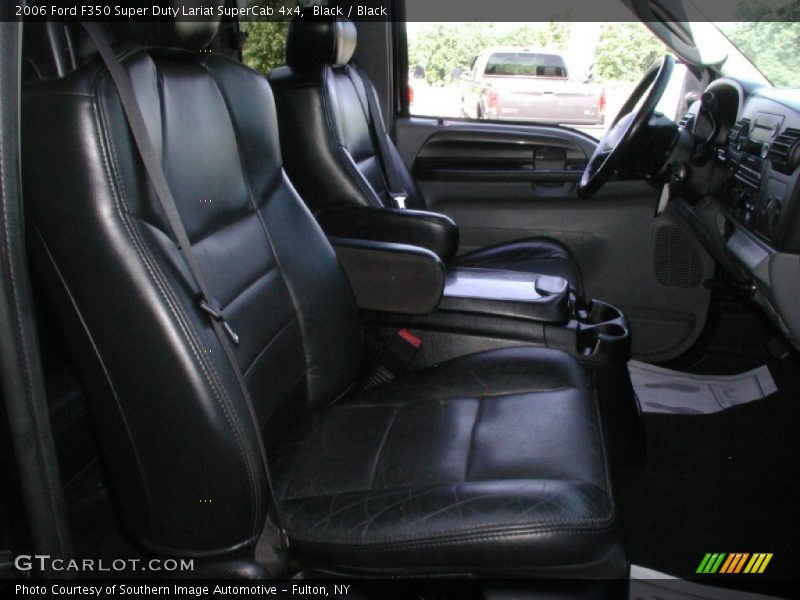 Black / Black 2006 Ford F350 Super Duty Lariat SuperCab 4x4