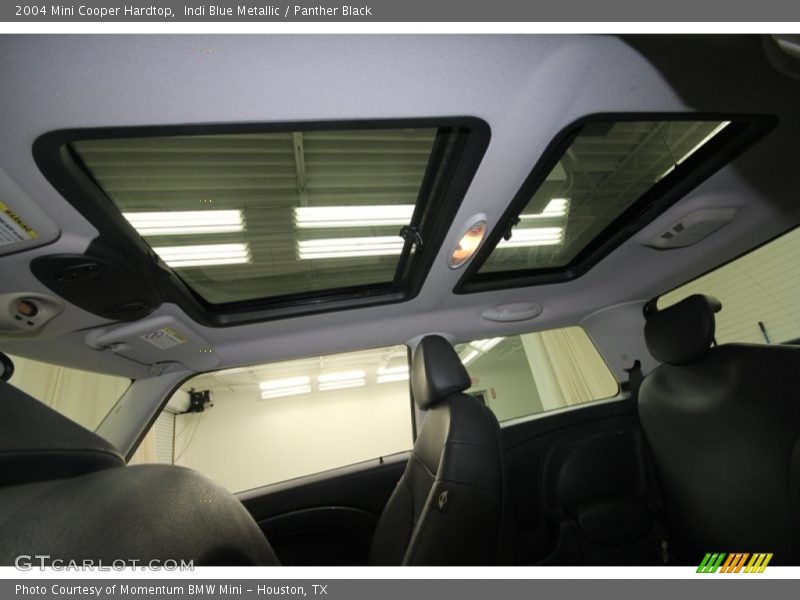 Indi Blue Metallic / Panther Black 2004 Mini Cooper Hardtop