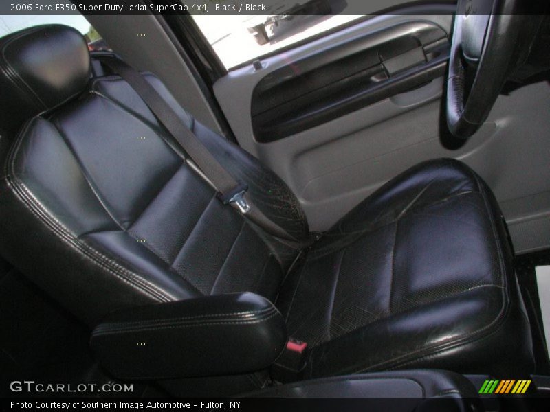 Black / Black 2006 Ford F350 Super Duty Lariat SuperCab 4x4