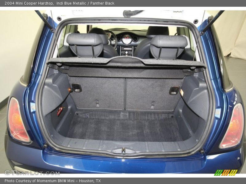 Indi Blue Metallic / Panther Black 2004 Mini Cooper Hardtop