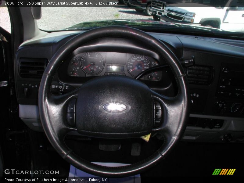Black / Black 2006 Ford F350 Super Duty Lariat SuperCab 4x4