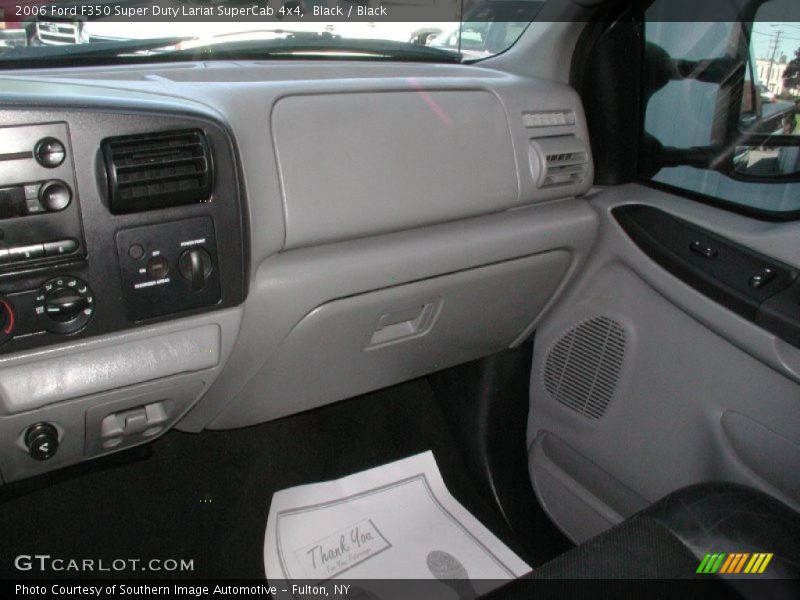 Black / Black 2006 Ford F350 Super Duty Lariat SuperCab 4x4