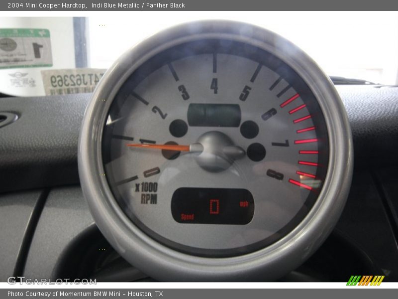 Indi Blue Metallic / Panther Black 2004 Mini Cooper Hardtop