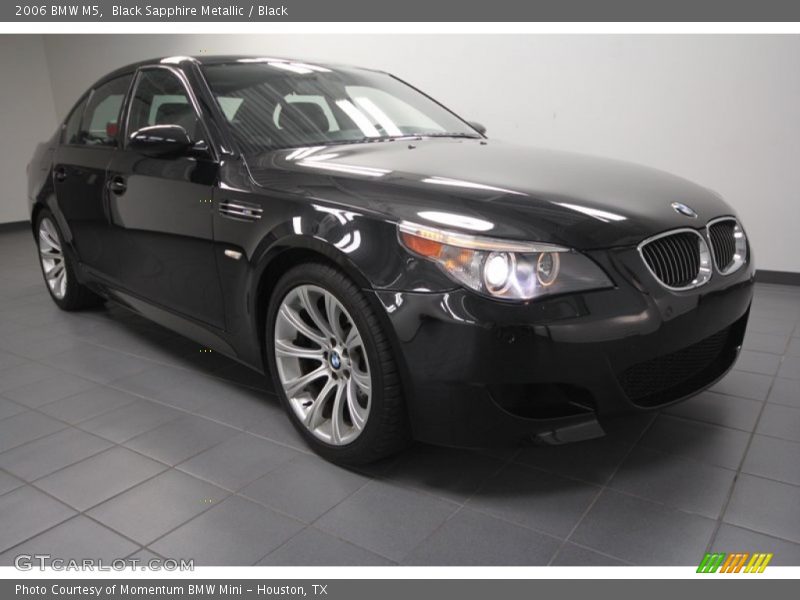 Black Sapphire Metallic / Black 2006 BMW M5
