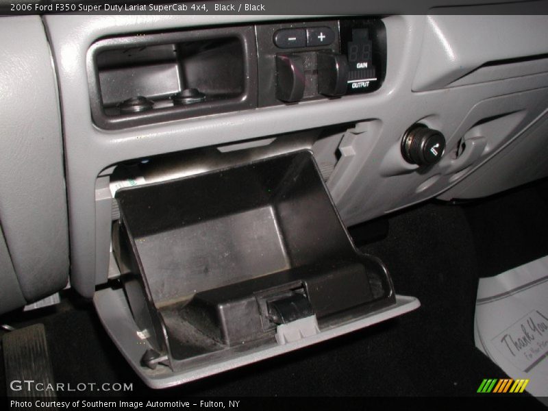 Black / Black 2006 Ford F350 Super Duty Lariat SuperCab 4x4