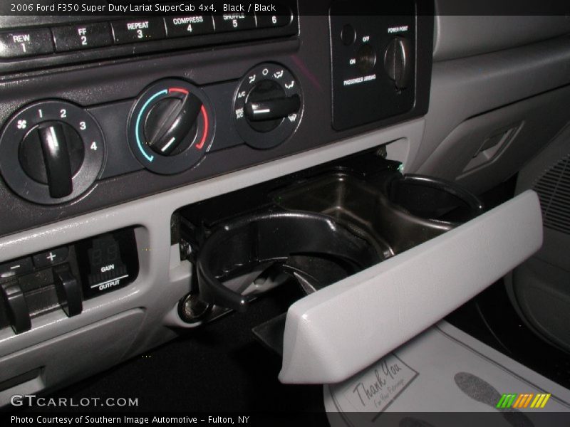 Black / Black 2006 Ford F350 Super Duty Lariat SuperCab 4x4