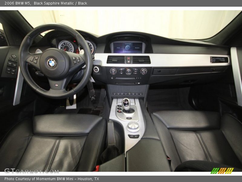 Black Sapphire Metallic / Black 2006 BMW M5
