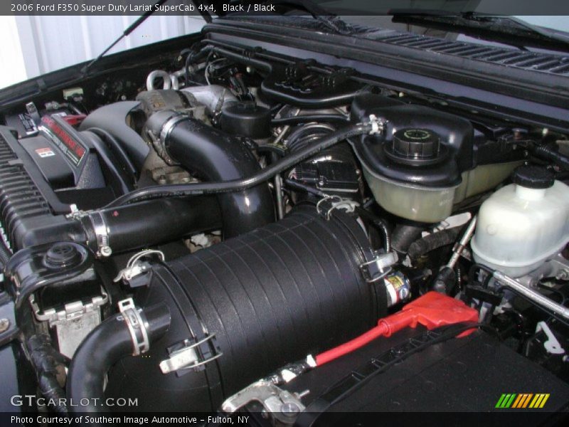 Black / Black 2006 Ford F350 Super Duty Lariat SuperCab 4x4