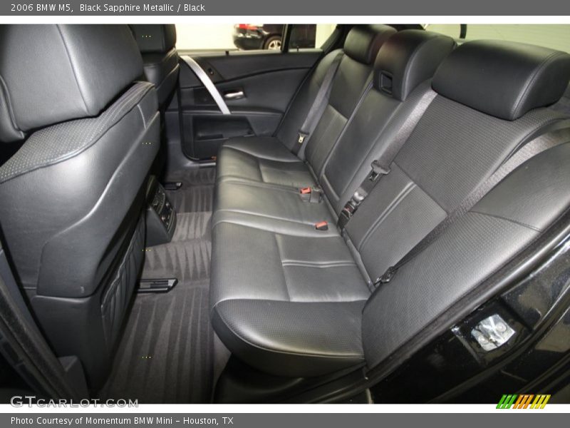 Black Sapphire Metallic / Black 2006 BMW M5