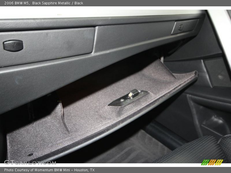Black Sapphire Metallic / Black 2006 BMW M5
