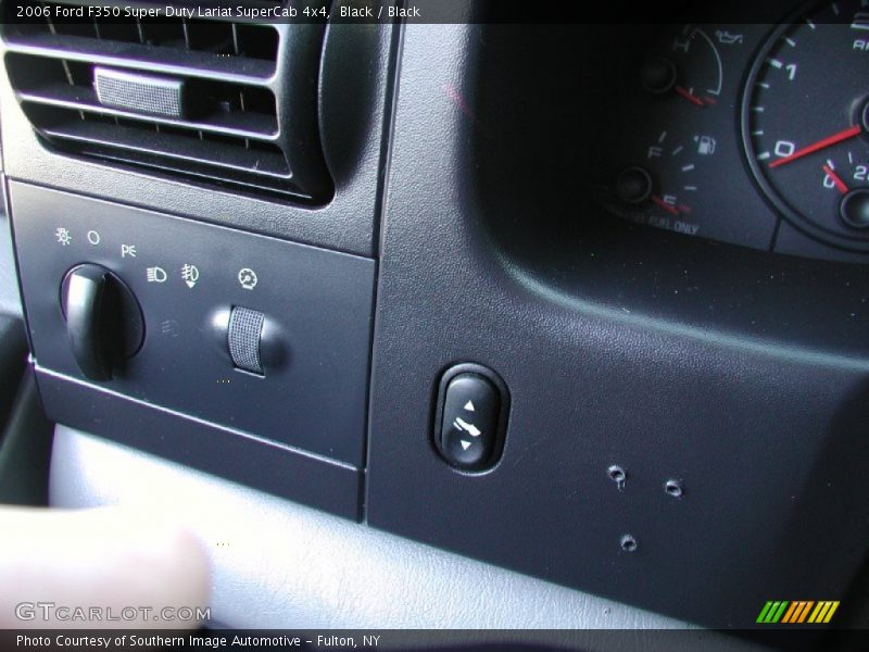 Black / Black 2006 Ford F350 Super Duty Lariat SuperCab 4x4