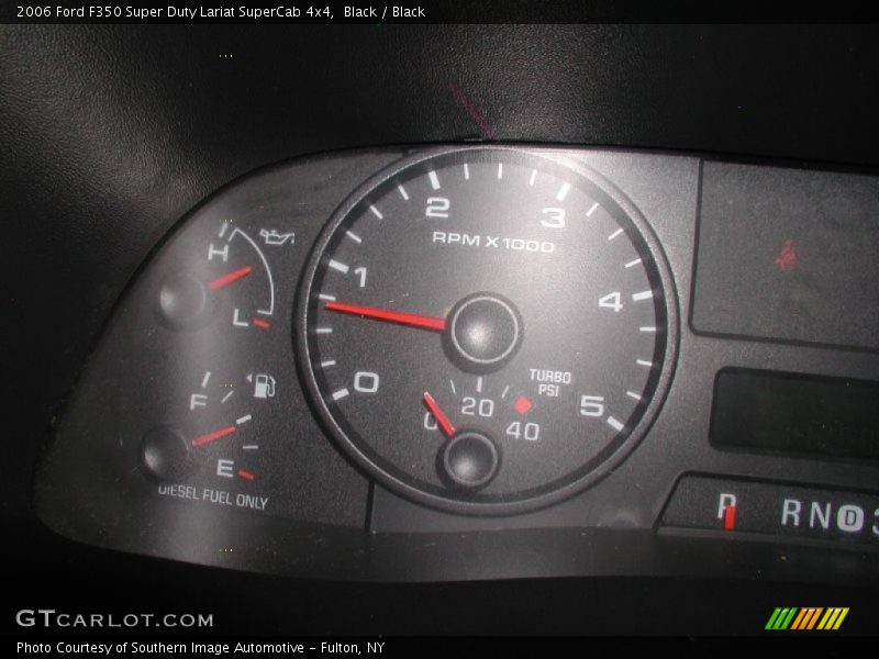 Black / Black 2006 Ford F350 Super Duty Lariat SuperCab 4x4