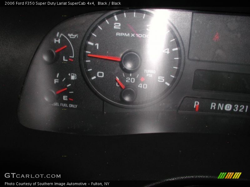 Black / Black 2006 Ford F350 Super Duty Lariat SuperCab 4x4