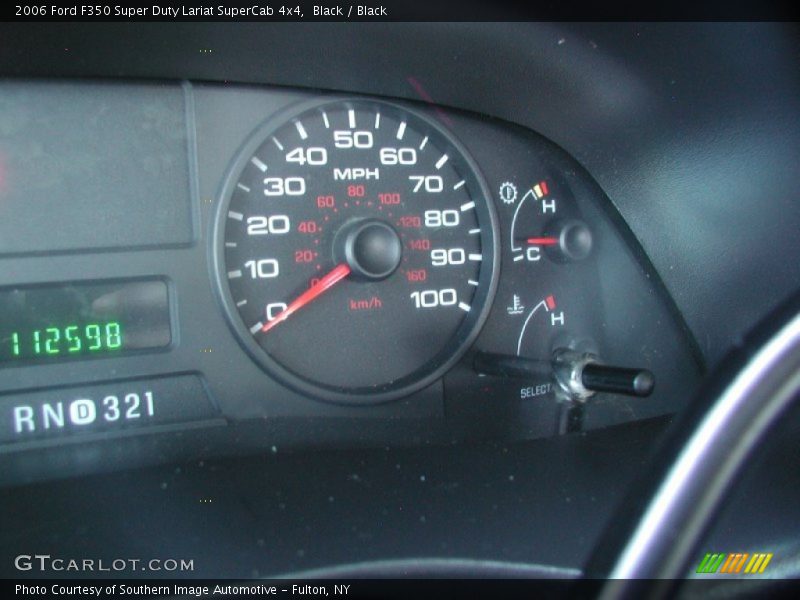 Black / Black 2006 Ford F350 Super Duty Lariat SuperCab 4x4