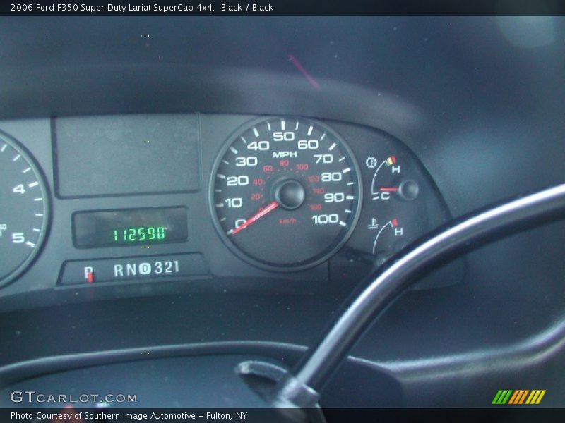 Black / Black 2006 Ford F350 Super Duty Lariat SuperCab 4x4