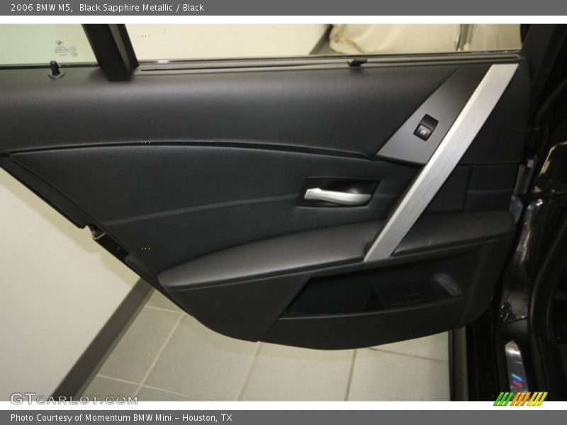 Black Sapphire Metallic / Black 2006 BMW M5