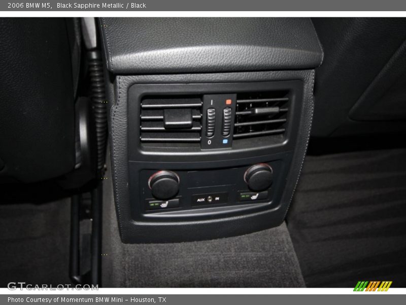 Black Sapphire Metallic / Black 2006 BMW M5