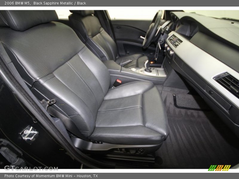 Black Sapphire Metallic / Black 2006 BMW M5
