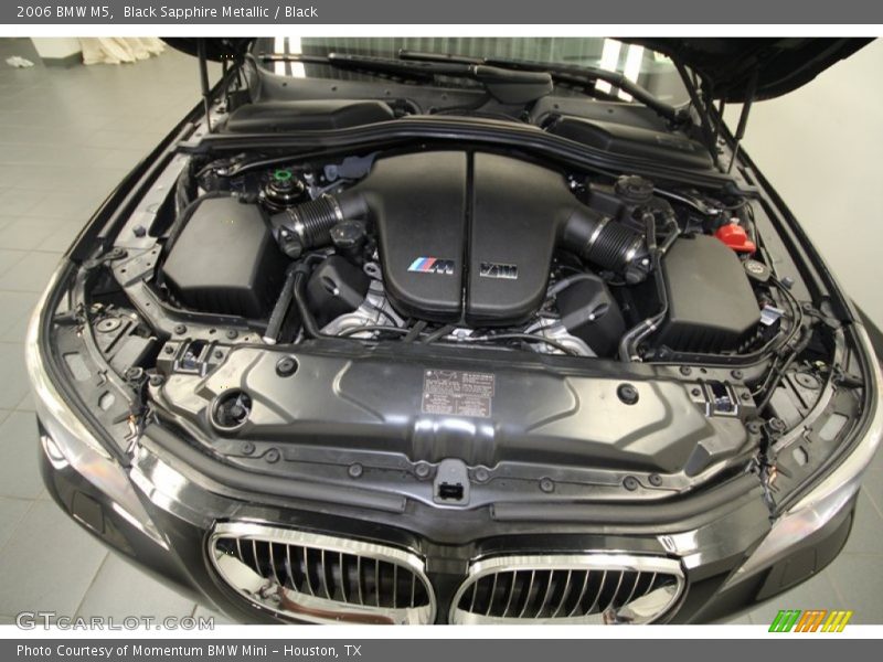 Black Sapphire Metallic / Black 2006 BMW M5
