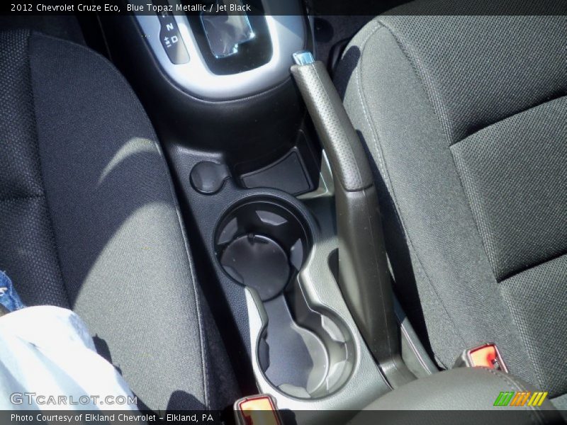 Blue Topaz Metallic / Jet Black 2012 Chevrolet Cruze Eco