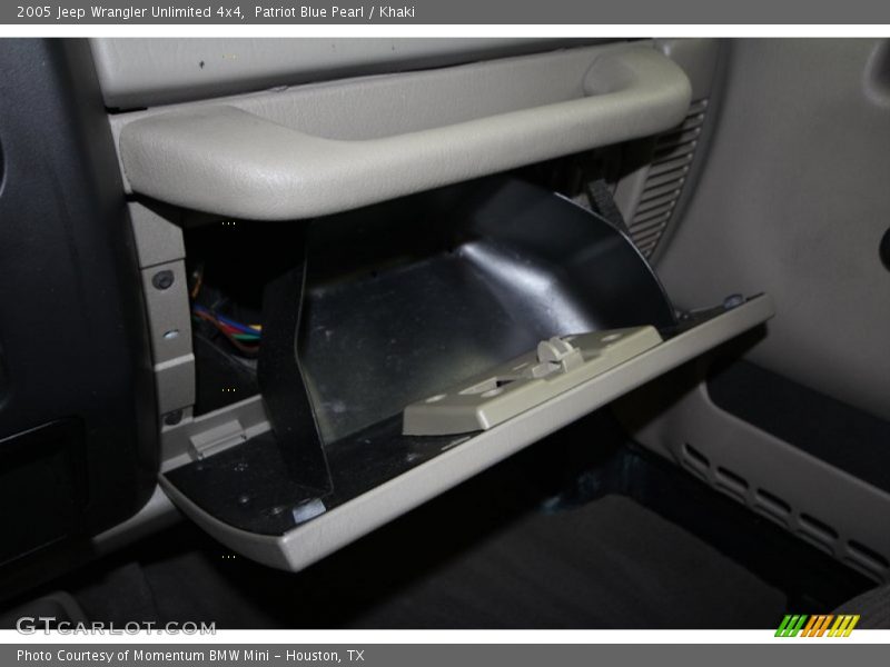 Patriot Blue Pearl / Khaki 2005 Jeep Wrangler Unlimited 4x4