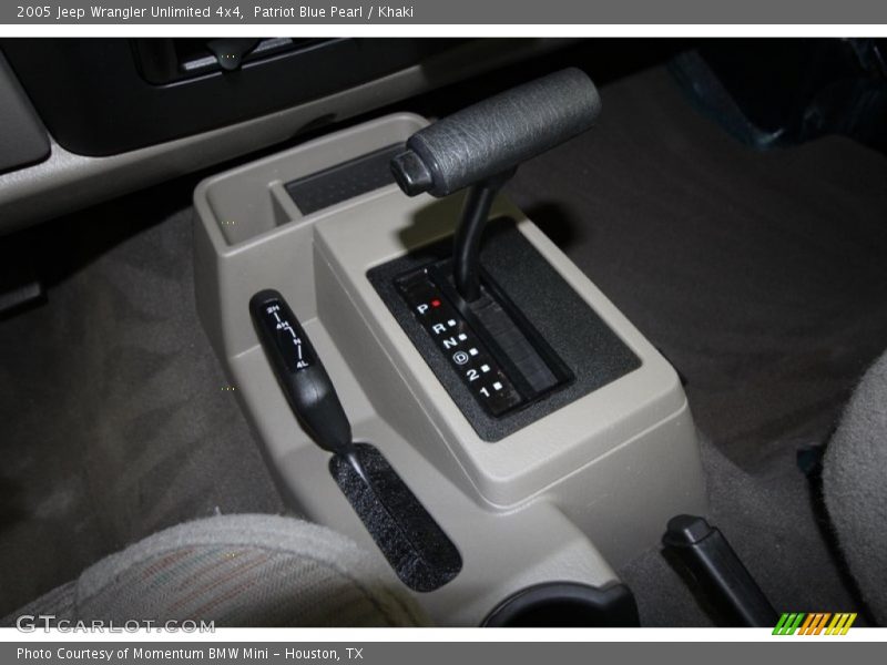 Patriot Blue Pearl / Khaki 2005 Jeep Wrangler Unlimited 4x4