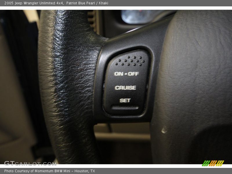 Patriot Blue Pearl / Khaki 2005 Jeep Wrangler Unlimited 4x4