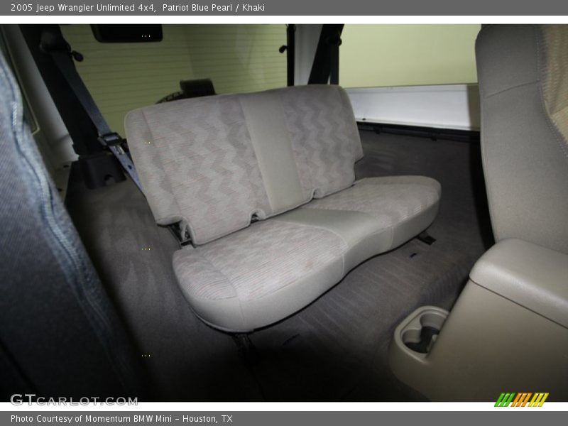 Patriot Blue Pearl / Khaki 2005 Jeep Wrangler Unlimited 4x4