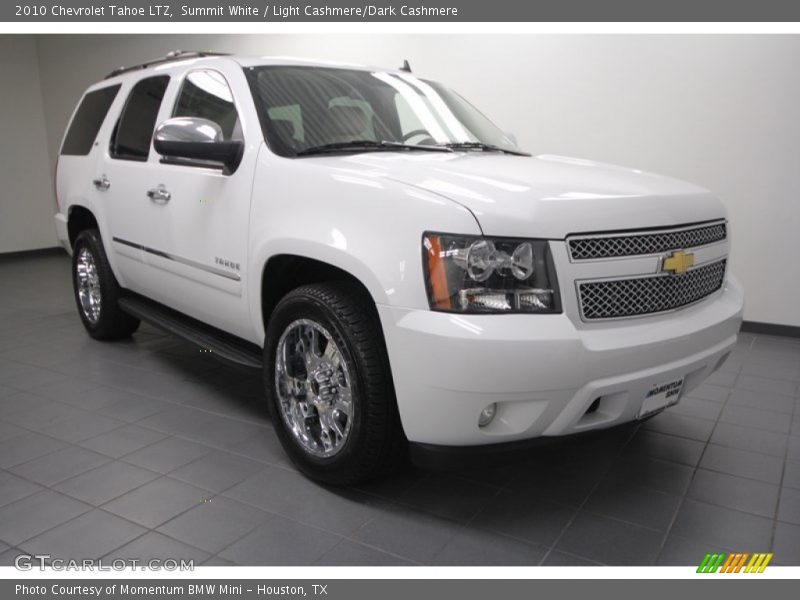 Summit White / Light Cashmere/Dark Cashmere 2010 Chevrolet Tahoe LTZ