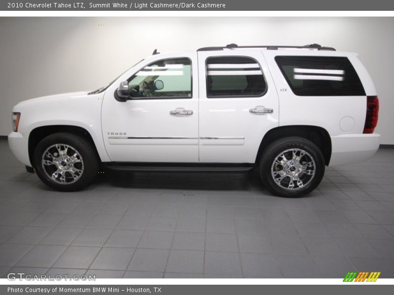 Summit White / Light Cashmere/Dark Cashmere 2010 Chevrolet Tahoe LTZ