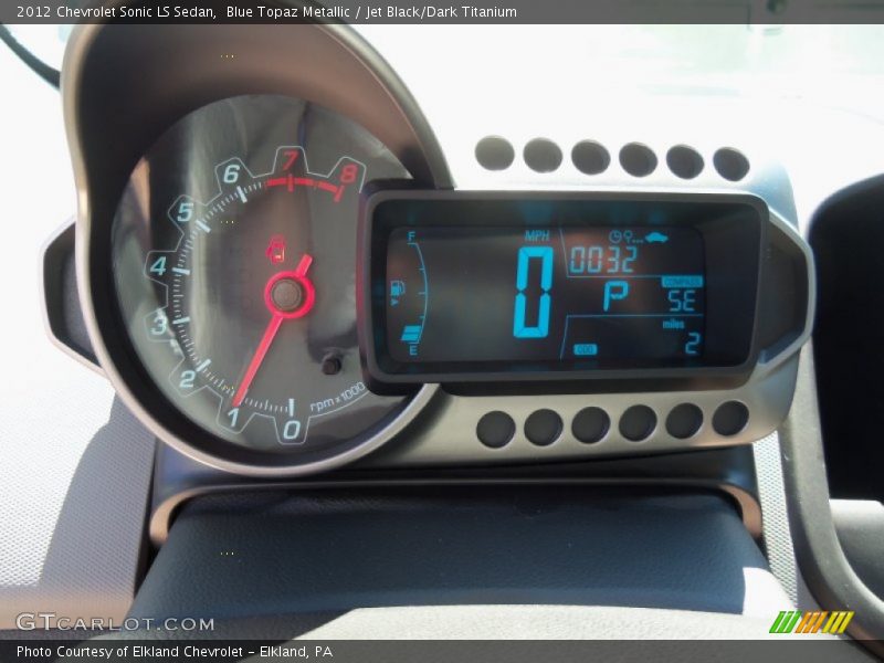  2012 Sonic LS Sedan LS Sedan Gauges