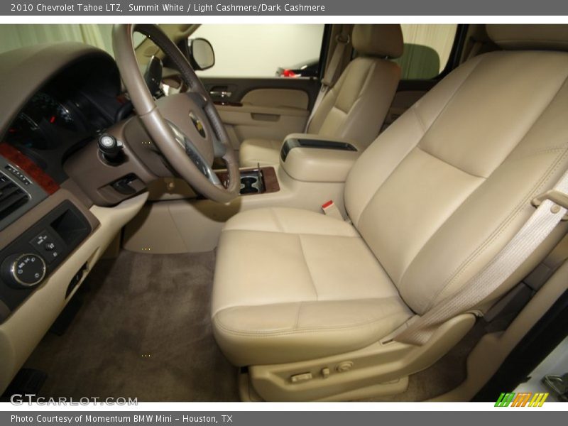 Summit White / Light Cashmere/Dark Cashmere 2010 Chevrolet Tahoe LTZ