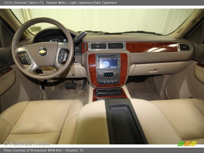 Summit White / Light Cashmere/Dark Cashmere 2010 Chevrolet Tahoe LTZ