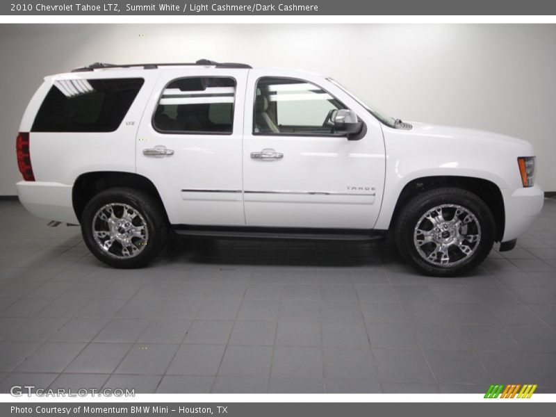Summit White / Light Cashmere/Dark Cashmere 2010 Chevrolet Tahoe LTZ