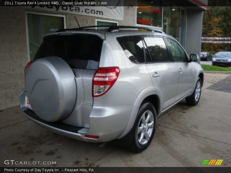 Classic Silver Metallic / Ash 2011 Toyota RAV4 Limited 4WD